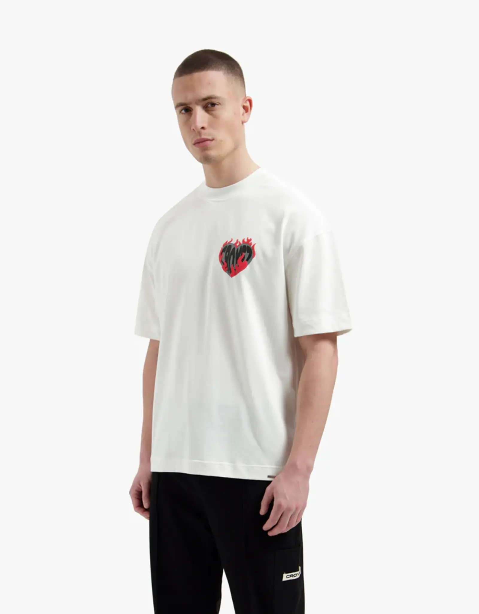 Croyez Croyez Heart On Fire T-Shirt