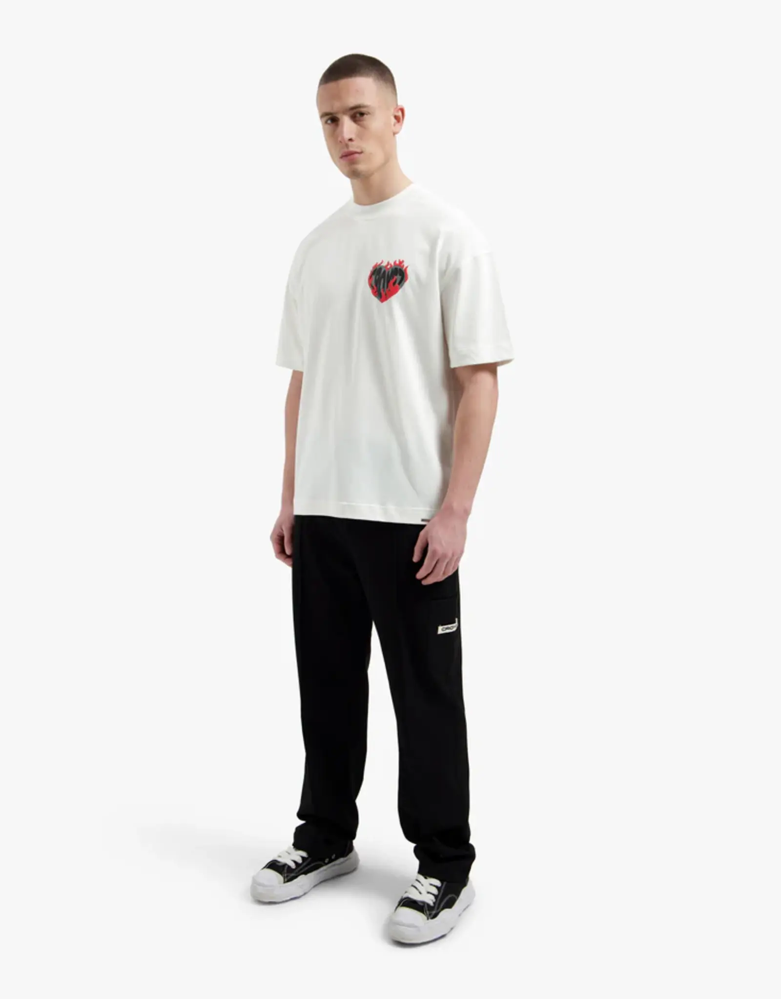 Croyez Croyez Heart On Fire T-Shirt