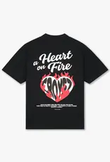 Croyez Croyez Heart On Fire T-Shirt