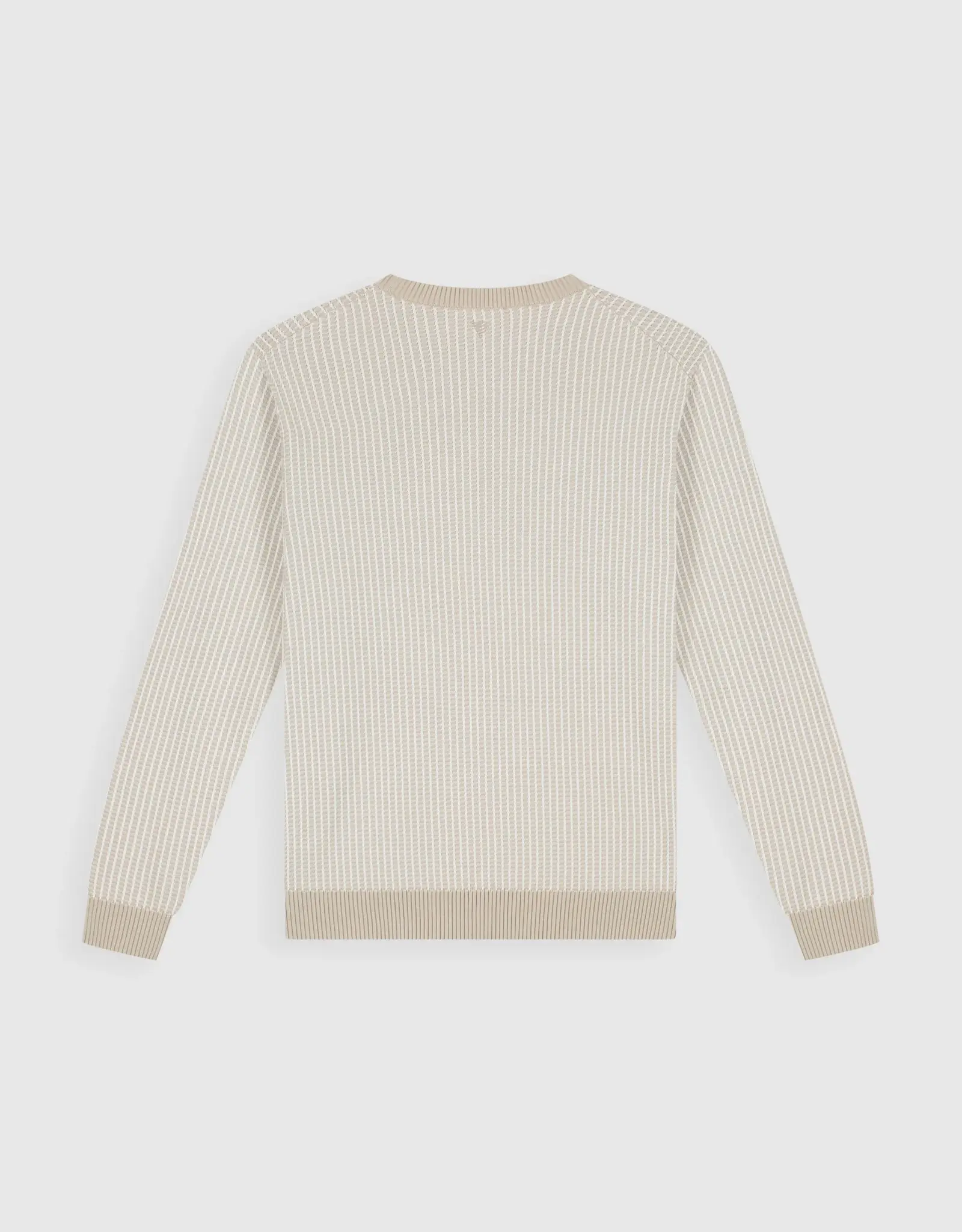 Pure Path Ladder Stitch Knit Sweater