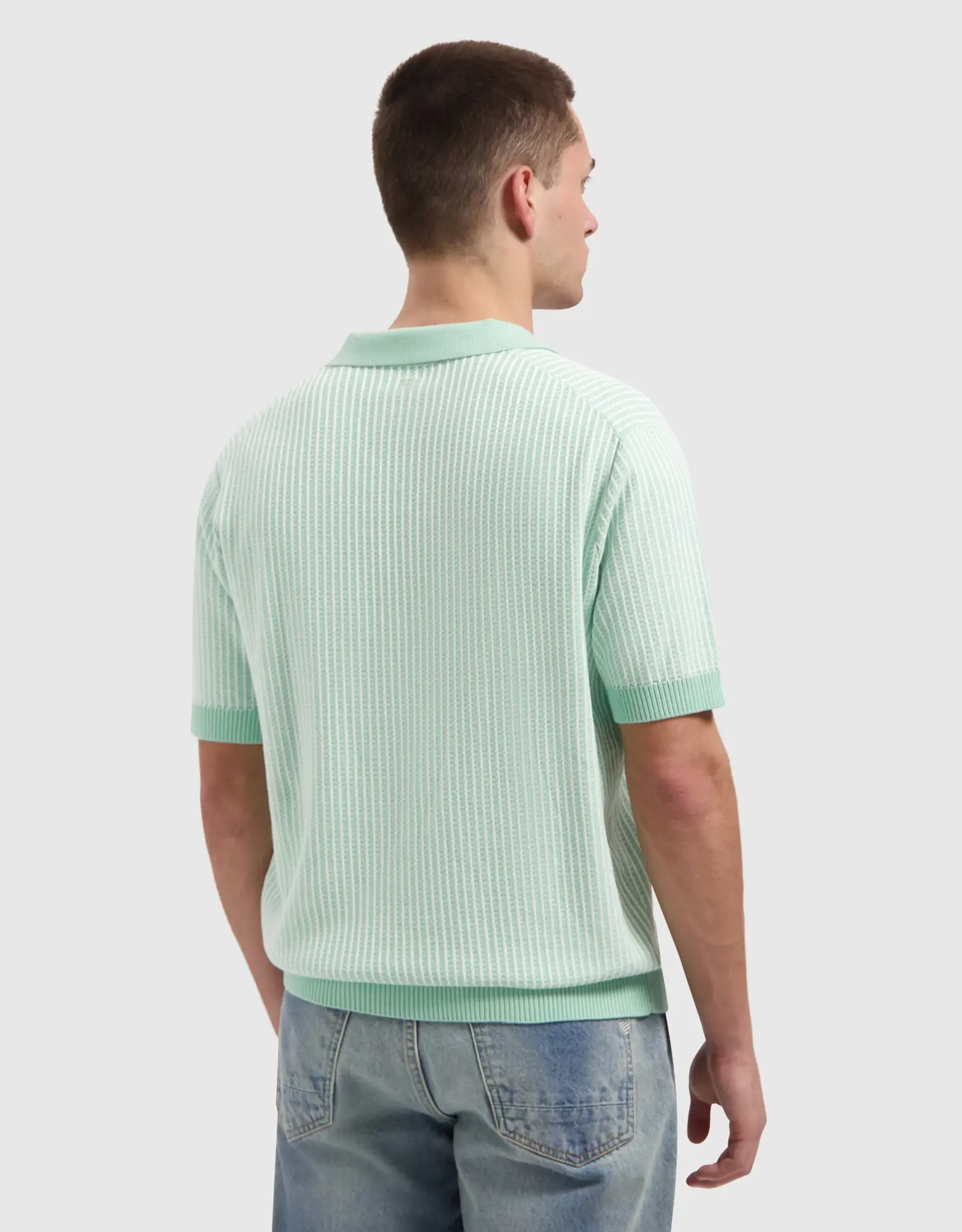 Pure Path Ladder Stitch Polo