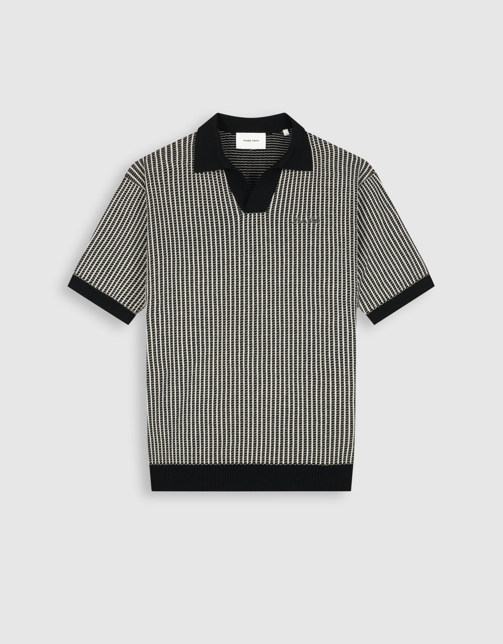Pure Path Ladder Stitch Polo