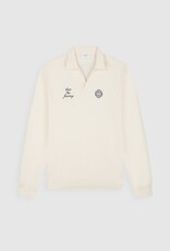 Pure Path Embroidered Braided Knit Polo