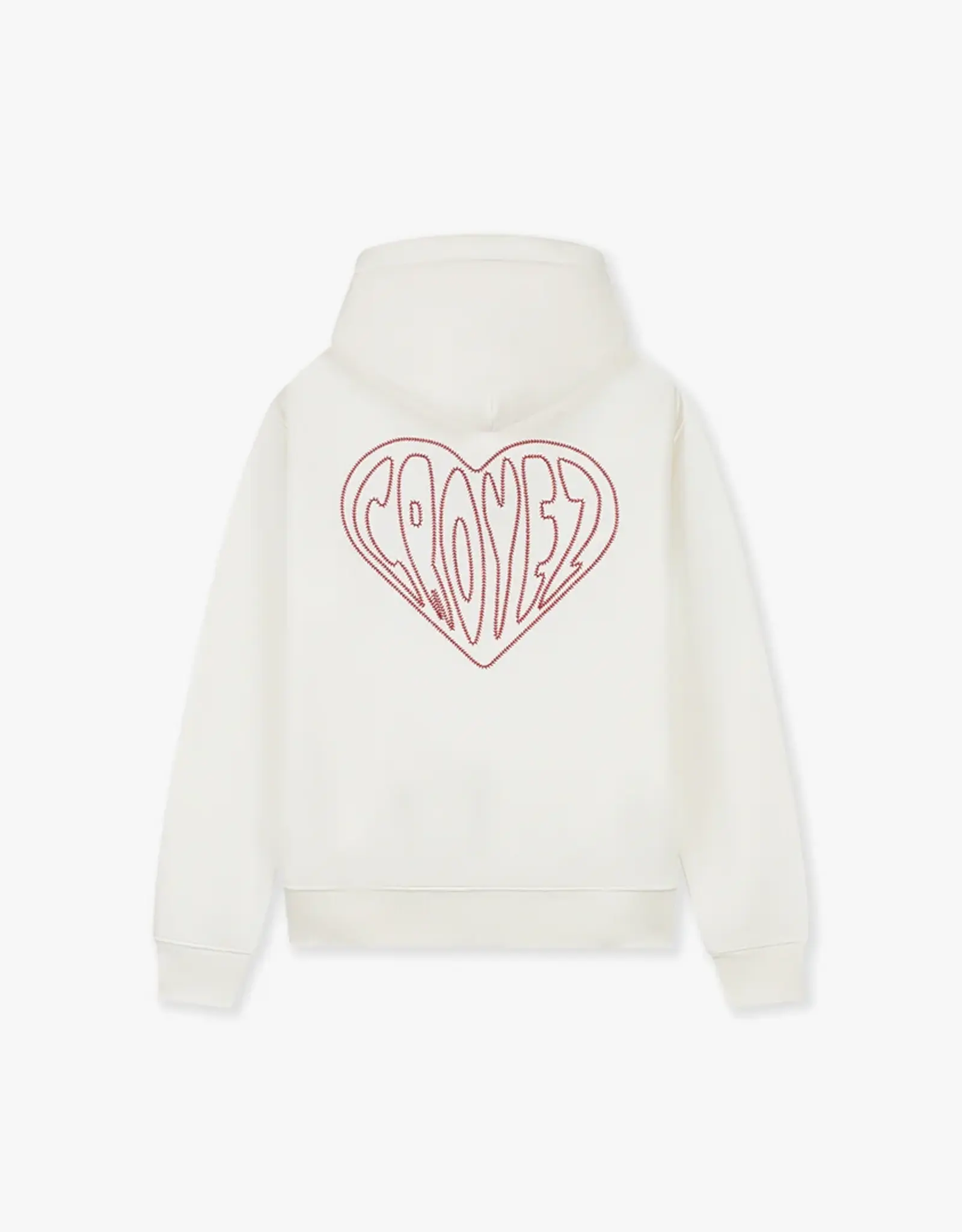 Croyez Croyez Stitched Heart Zip Hoodie