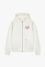 Croyez Croyez Stitched Heart Zip Hoodie
