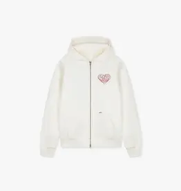 Croyez Croyez Stitched Heart Zip Hoodie