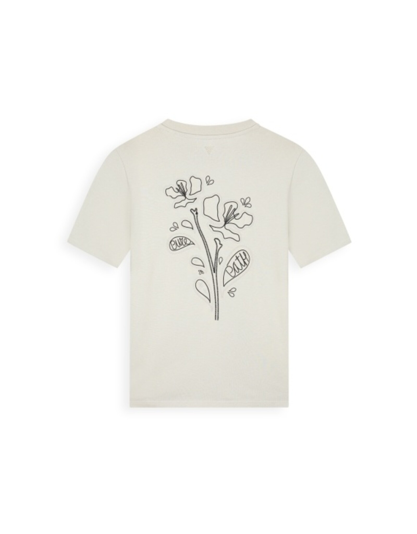 Pure Path Embroidered Flower T-shirt