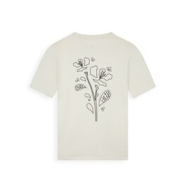 Pure Path Embroidered Flower T-shirt