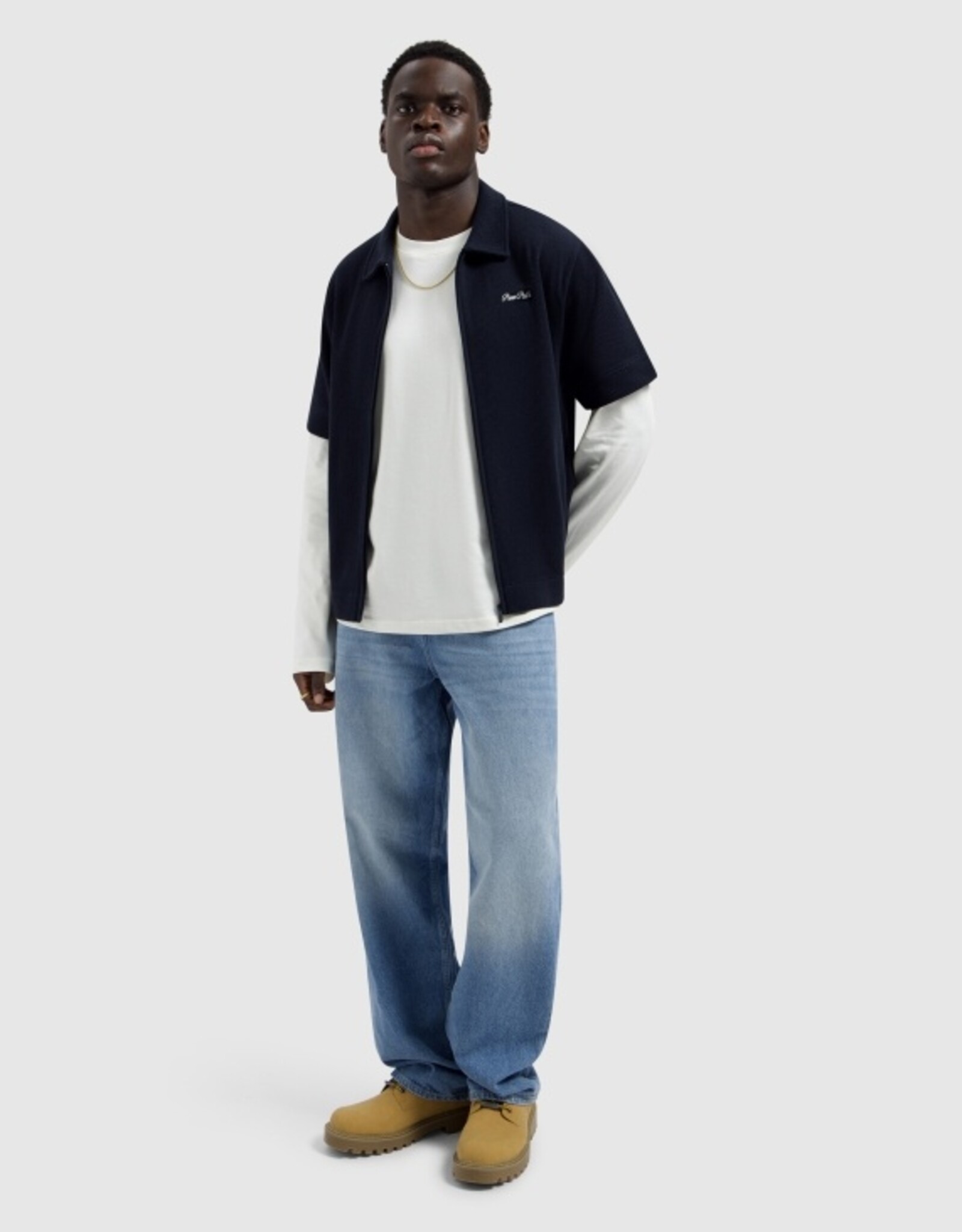 Pure Path Italian Dream Zipped Shortsleeved Sh