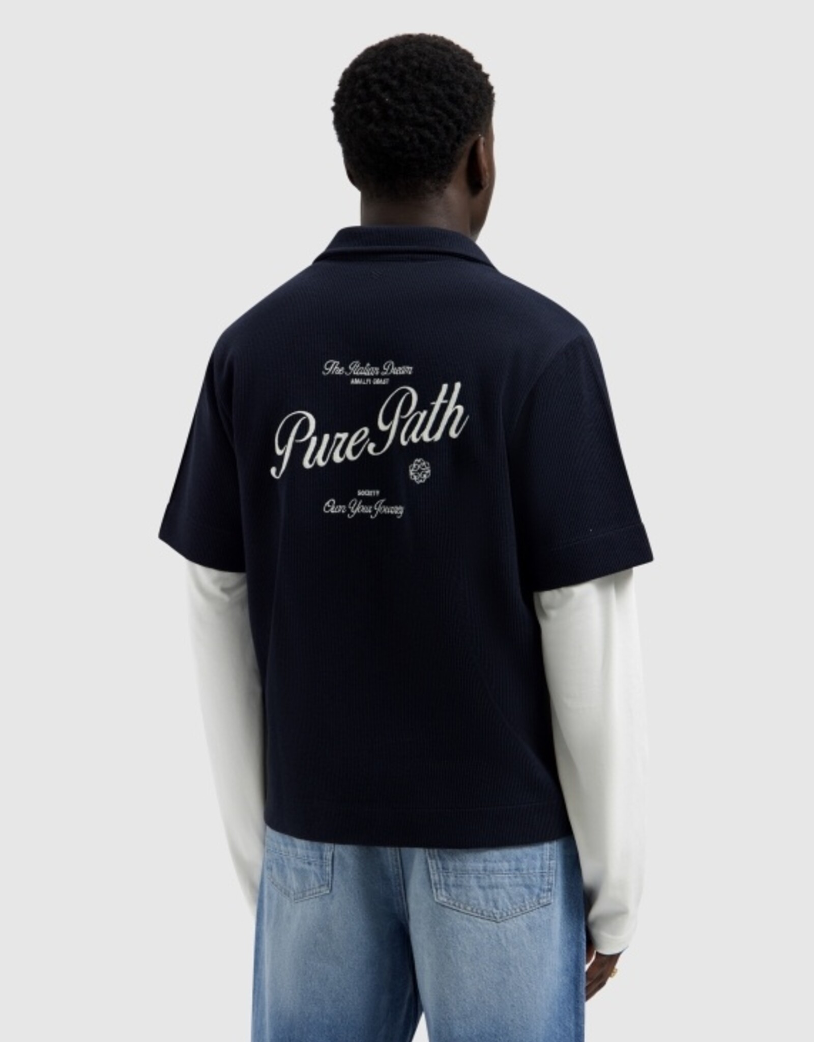 Pure Path Italian Dream Zipped Shortsleeved Sh