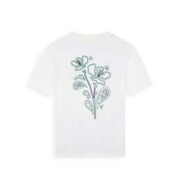 Pure Path Embroidered Flower T-shirt