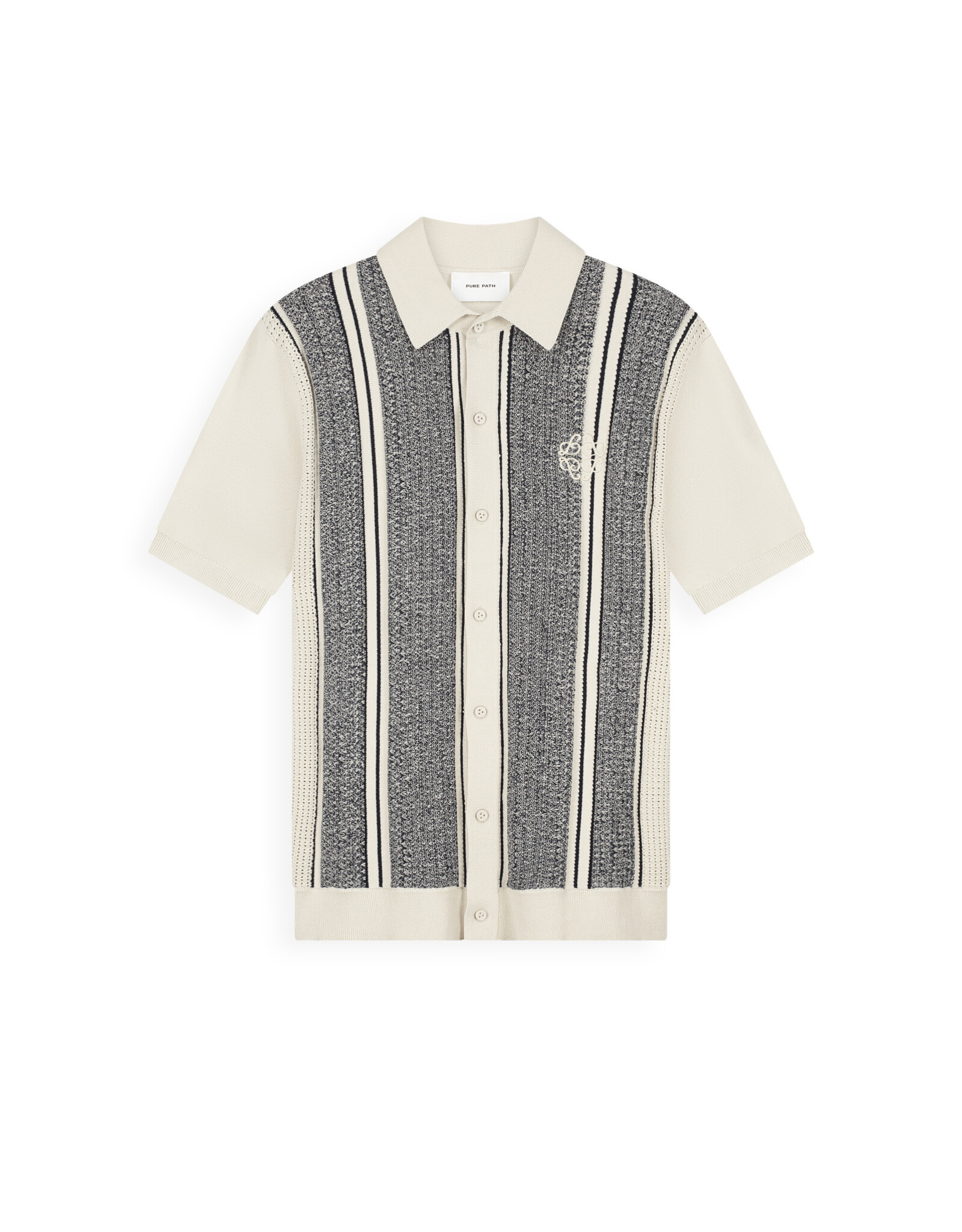 Pure Path Ripley Jacquard Knit Shirt