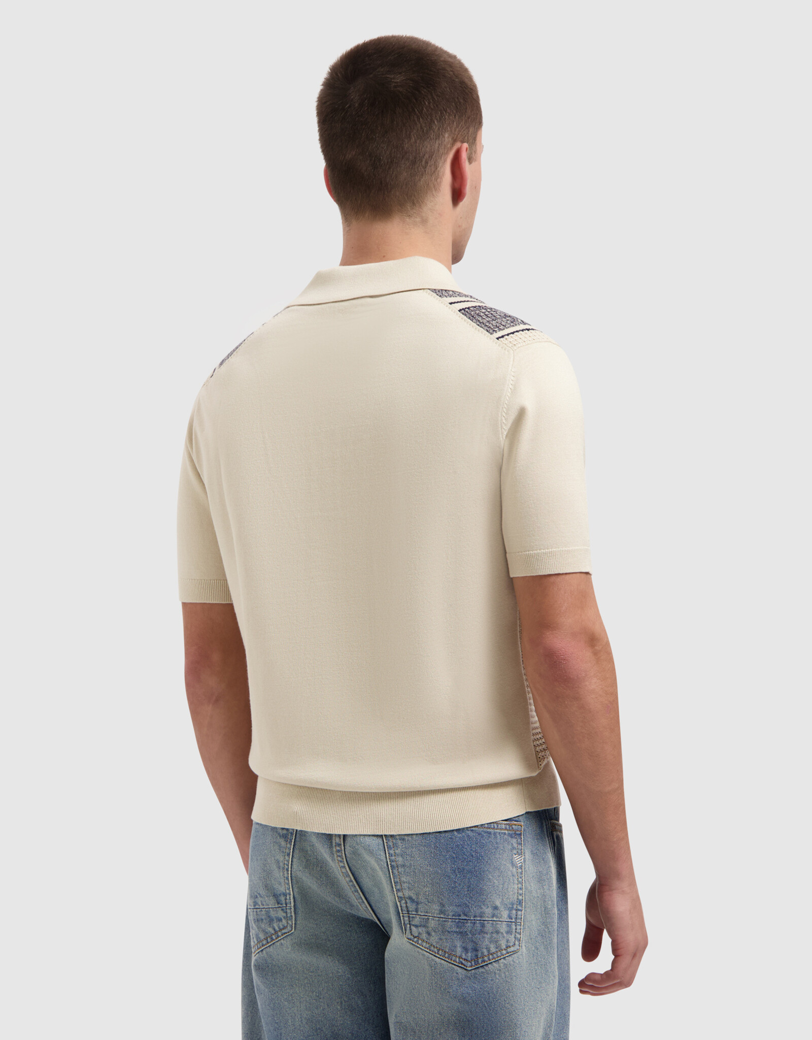 Pure Path Ripley Jacquard Knit Shirt