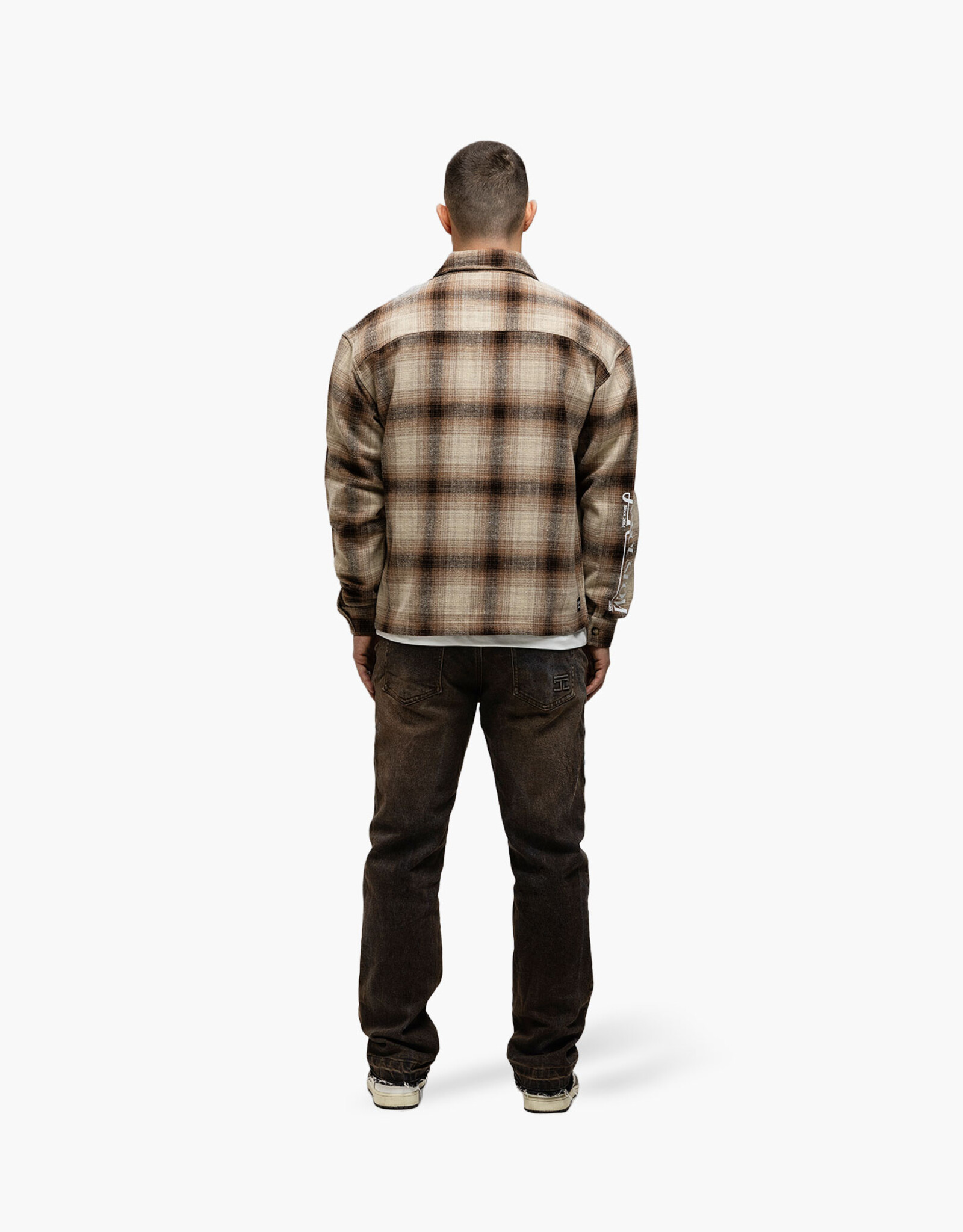 JorCustom Flannel Overshirt Regular Fit