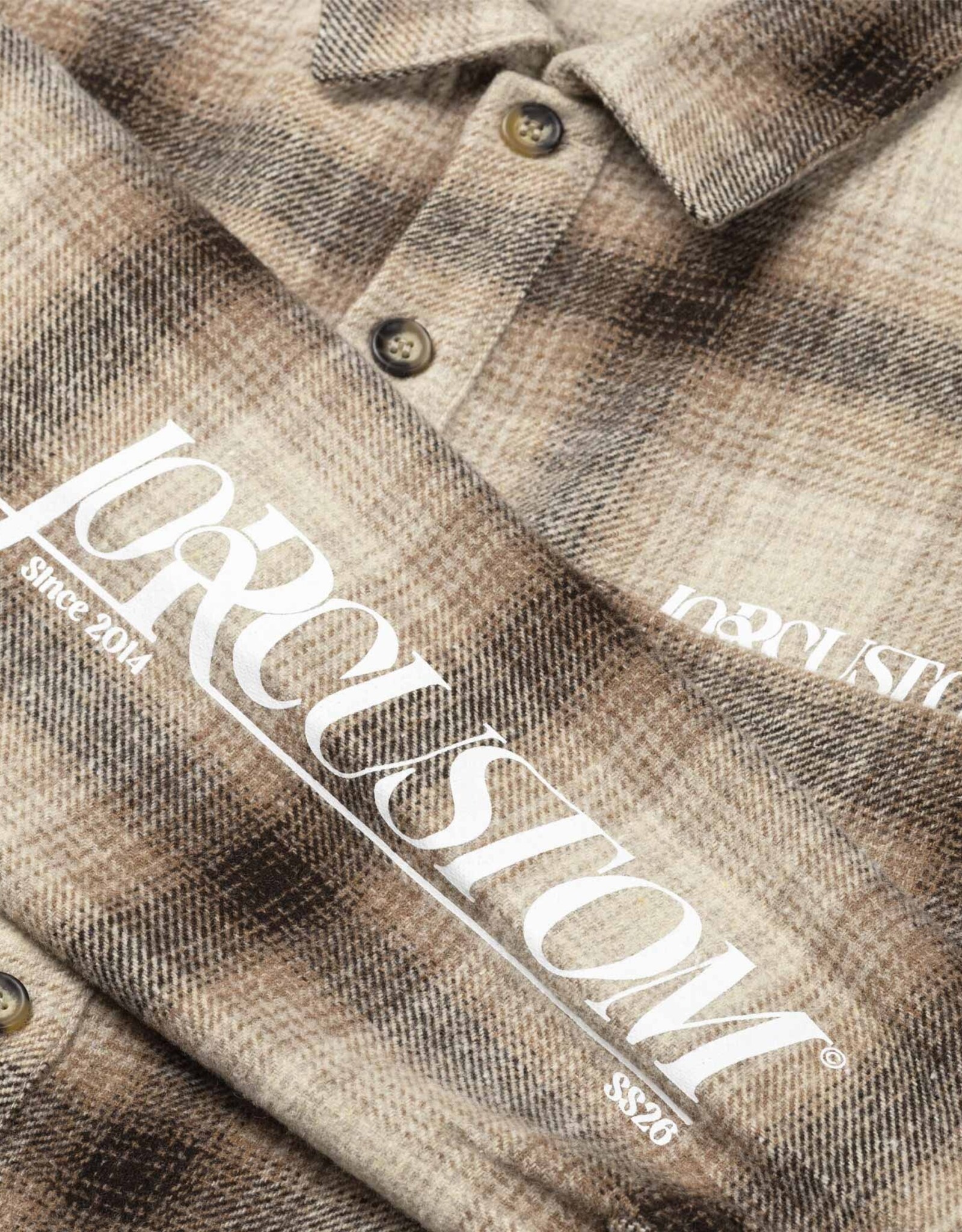 JorCustom Flannel Overshirt Regular Fit