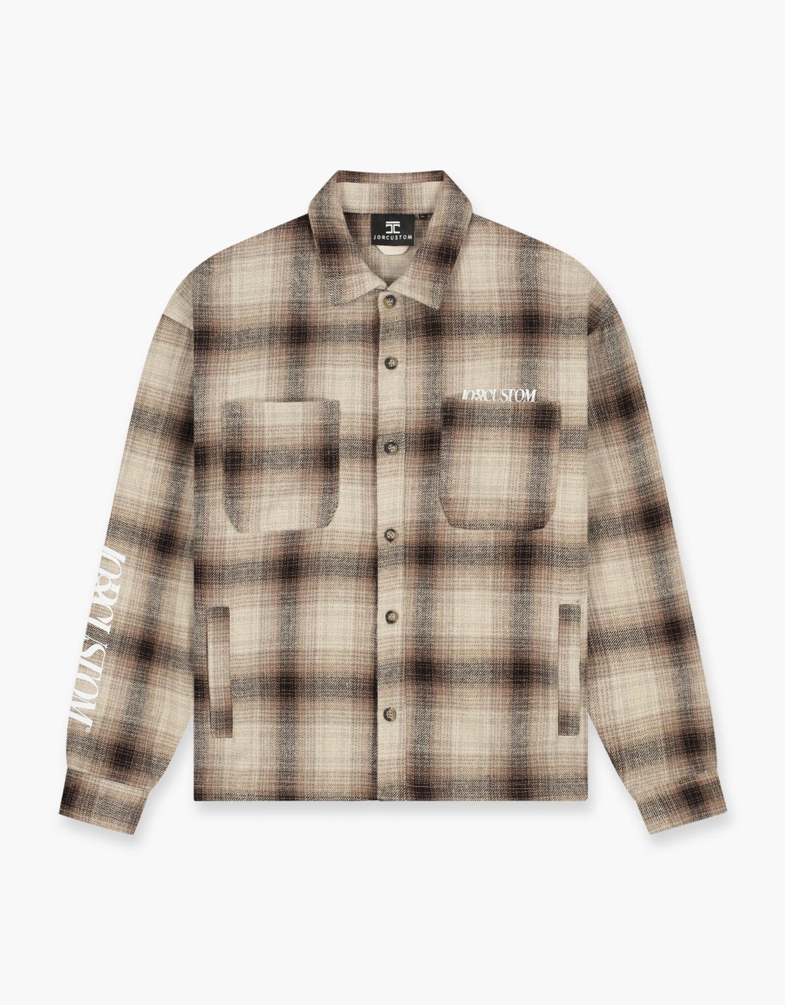 JorCustom Flannel Overshirt Regular Fit