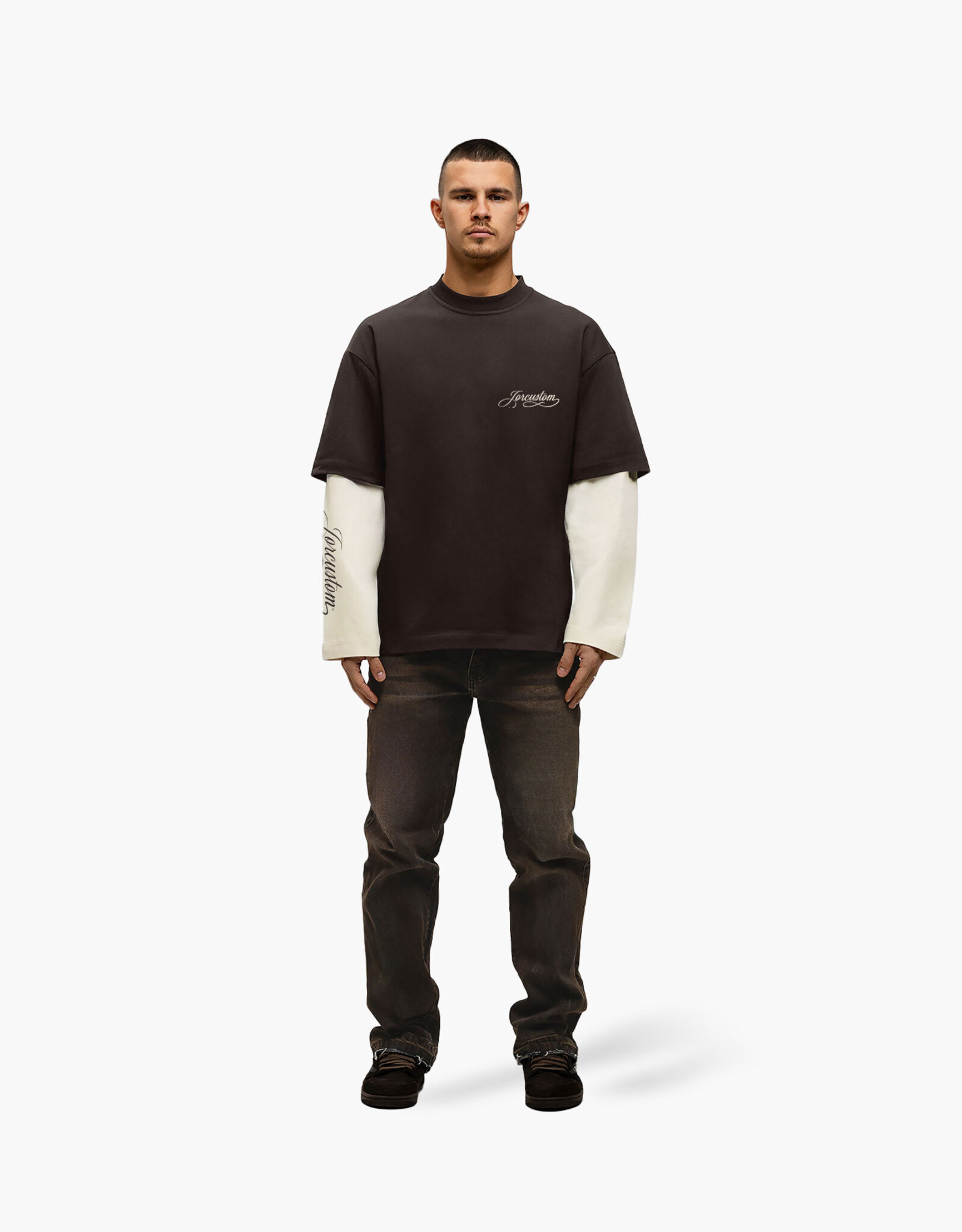 JorCustom Handscript Double Longsleeve