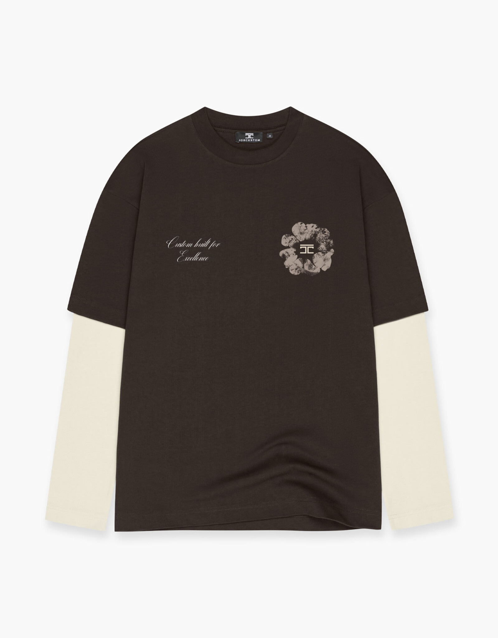 JorCustom Flowers Double Layerd Longsleeve