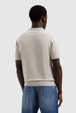 Pure Path Flat Knit Half-zip Polo