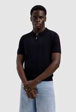 Pure Path Flat Knit Half-zip Polo