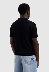 Pure Path Flat Knit Half-zip Polo