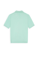 Pure Path Flat Knit Half-zip Polo