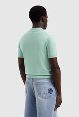 Pure Path Flat Knit Half-zip Polo