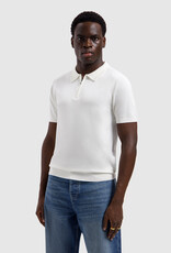 Pure Path Flat Knit Half-zip Polo