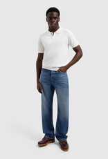 Pure Path Flat Knit Half-zip Polo