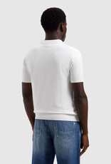 Pure Path Flat Knit Half-zip Polo