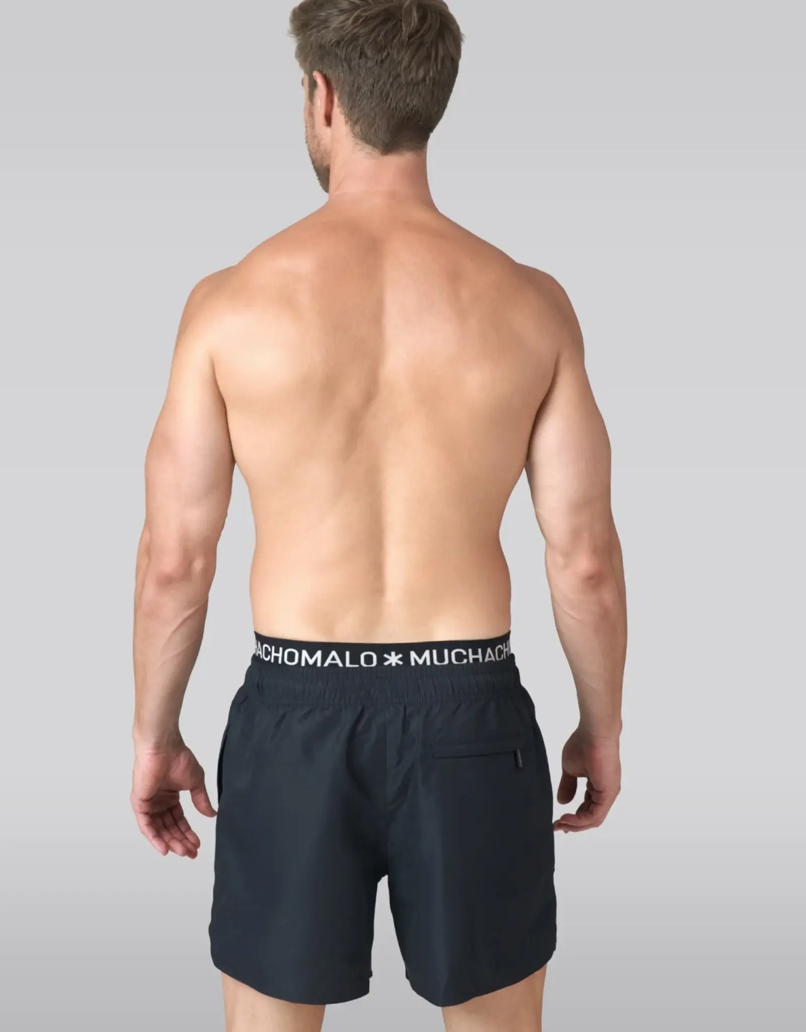 Muchachomalo Men Solid Swimshort