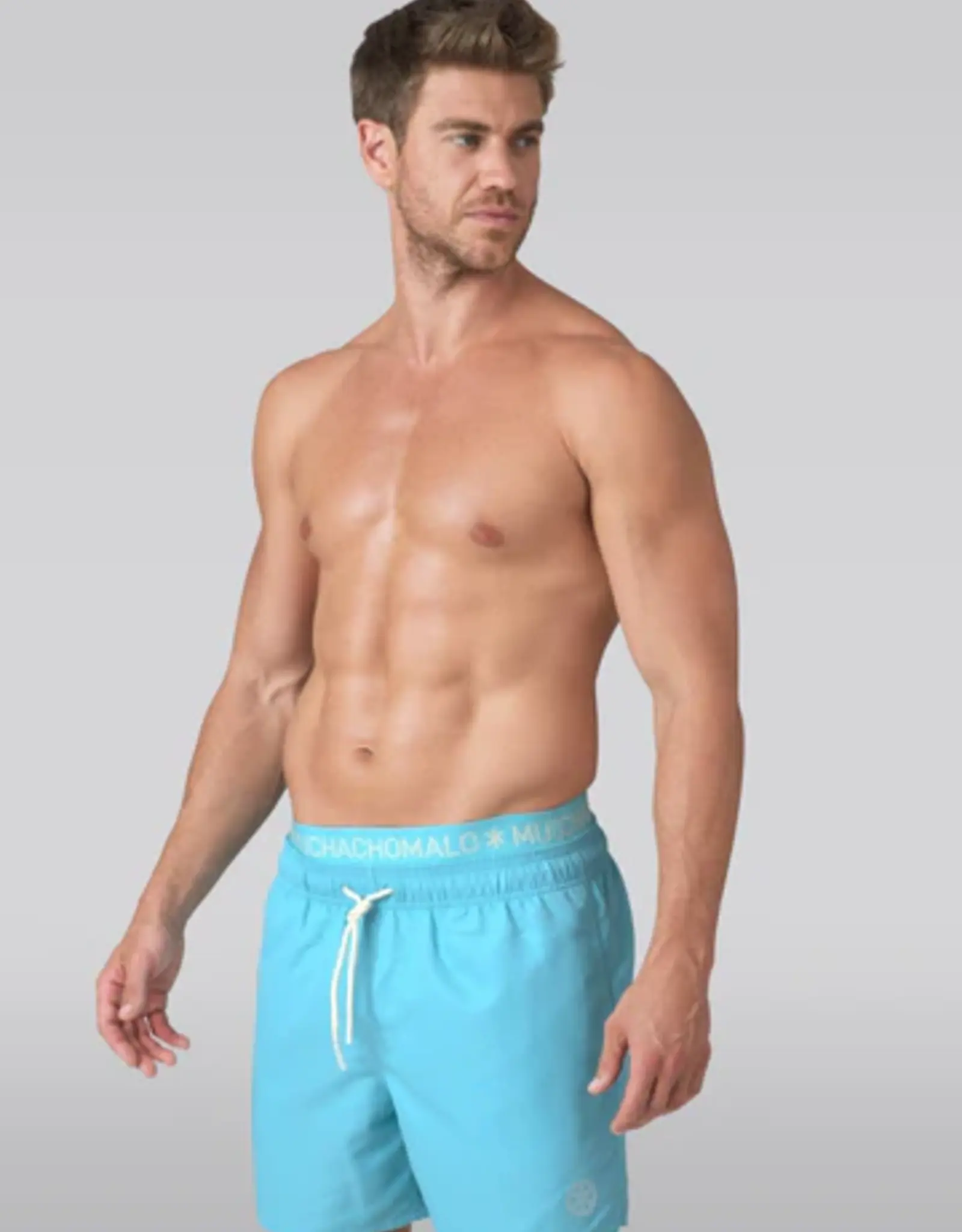 Muchachomalo Men Solid Swimshort