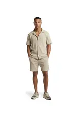 Malelions Malelions Men Ribbed Camp Collar Shi