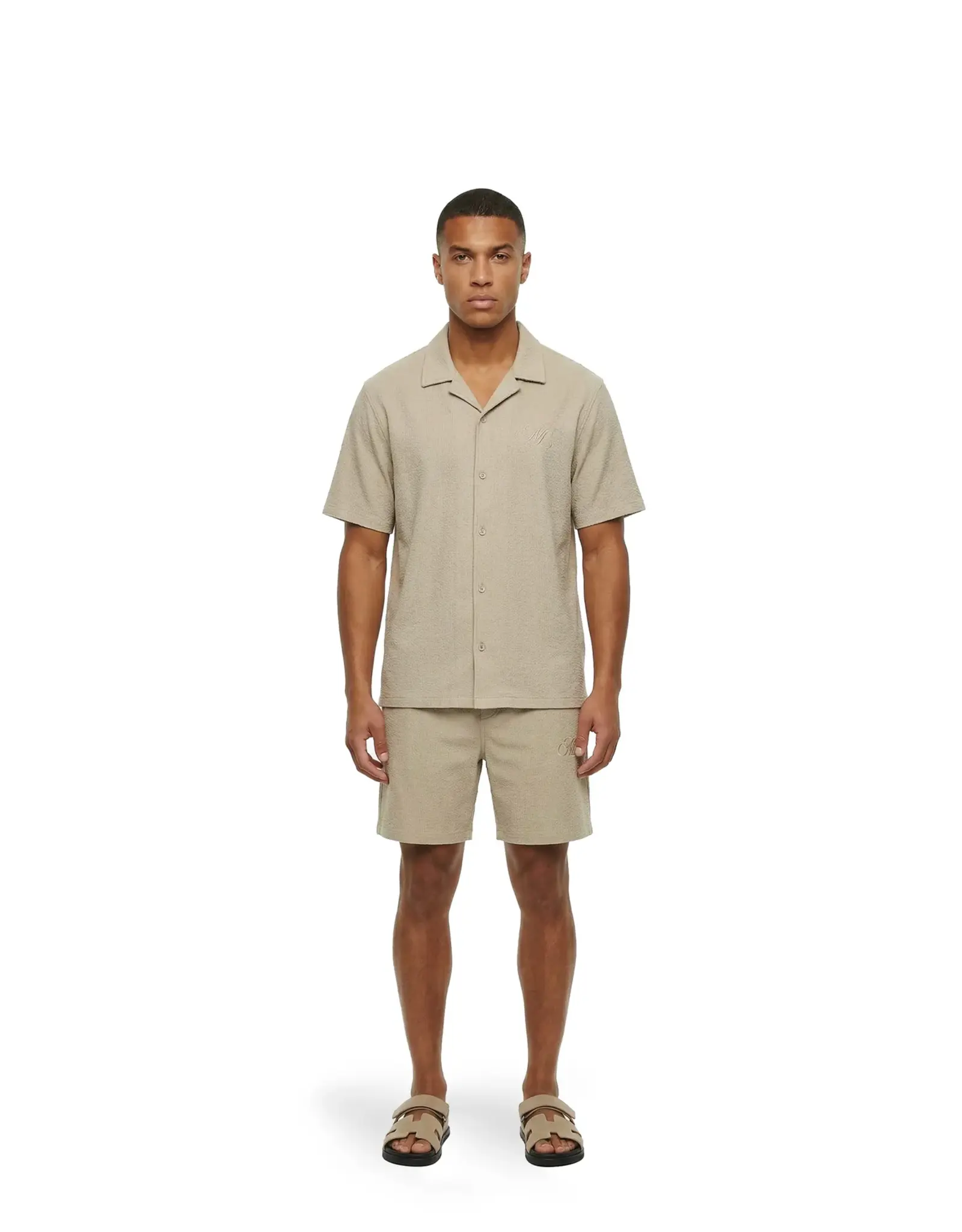 Malelions Malelions Men Emblem Seersucker Shir