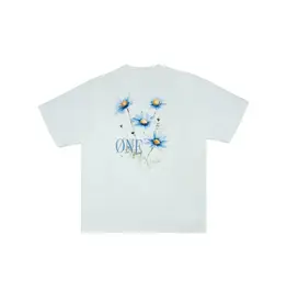 One First Movers Blue Berry Flower Tee