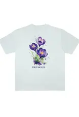 One First Movers Purple Flower Tee