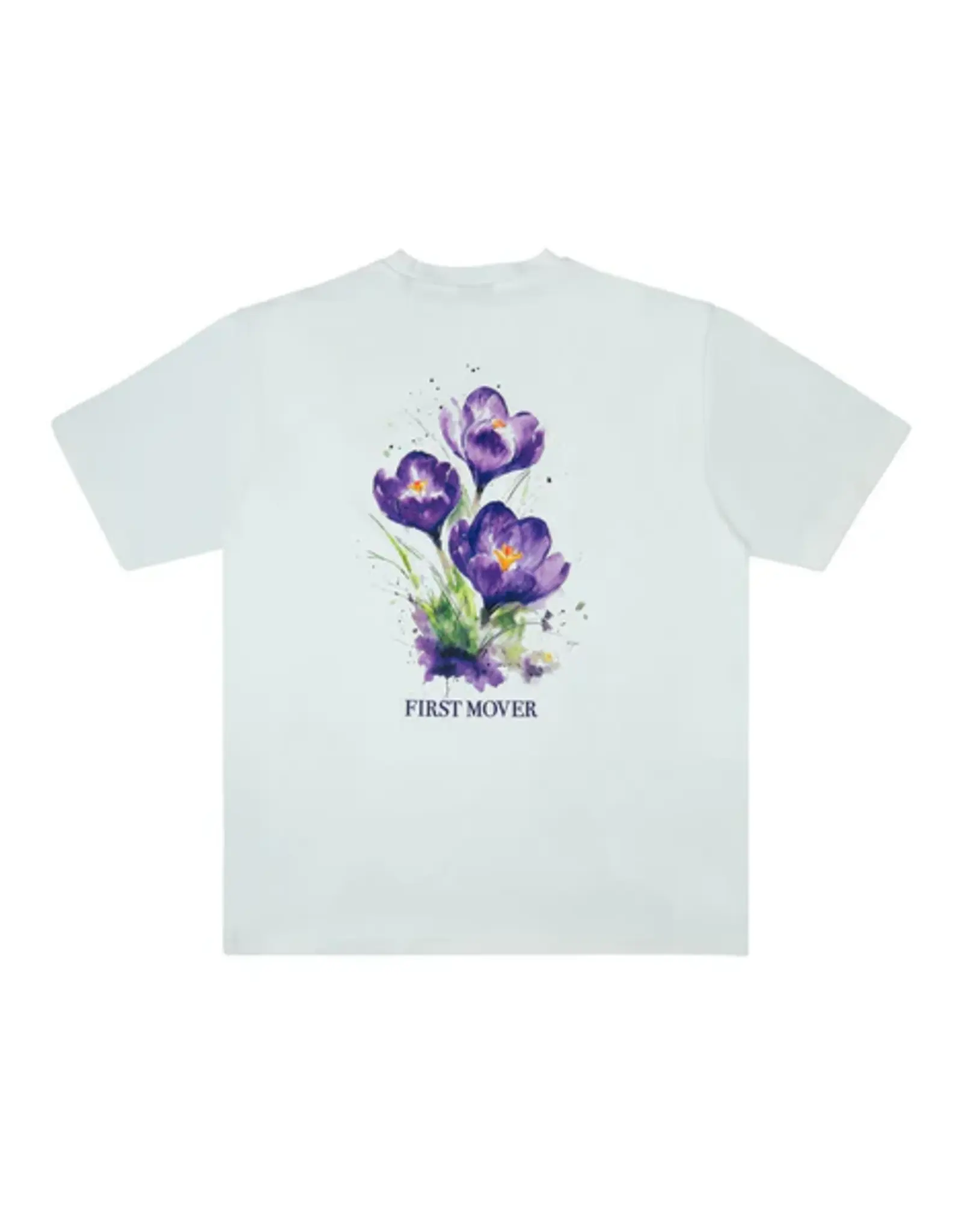 One First Movers Purple Flower Tee