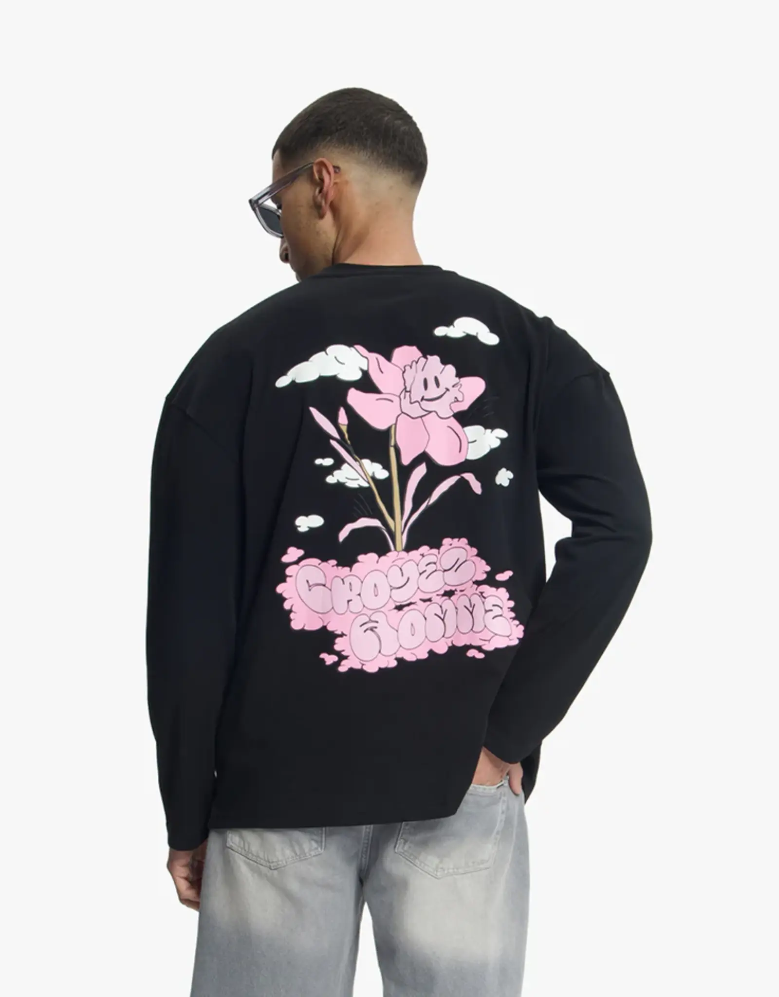 Croyez Croyez Fleur Heureuse Longsleeve