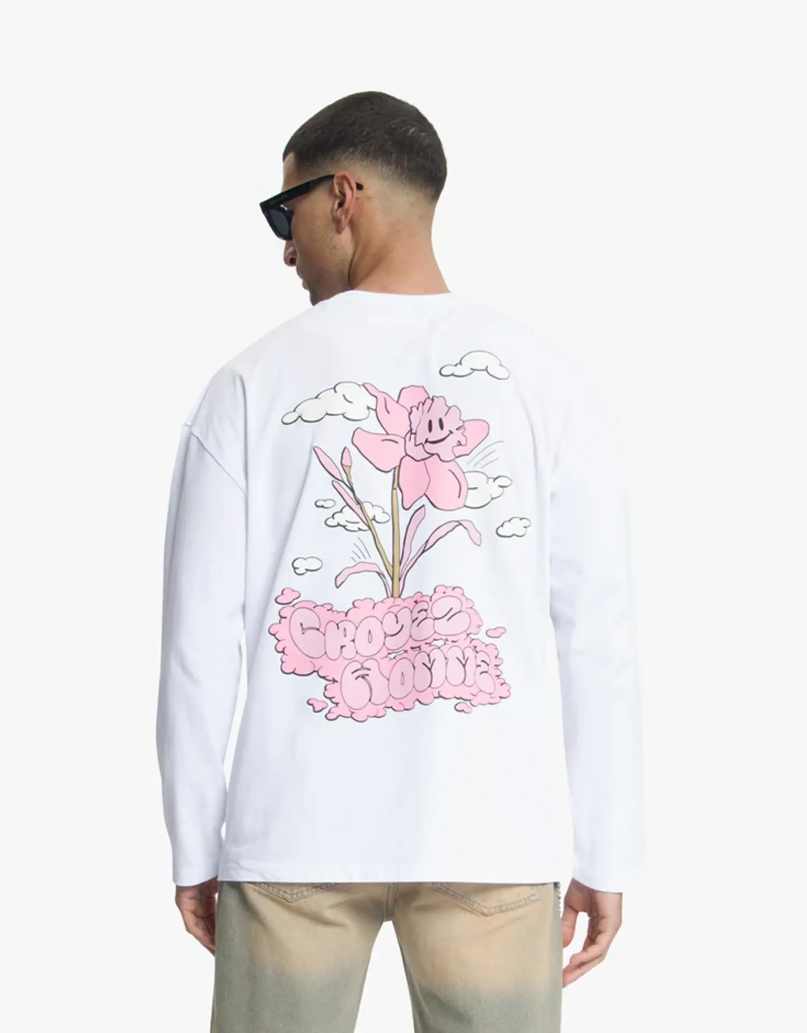 Croyez Croyez Fleur Heureuse Longsleeve