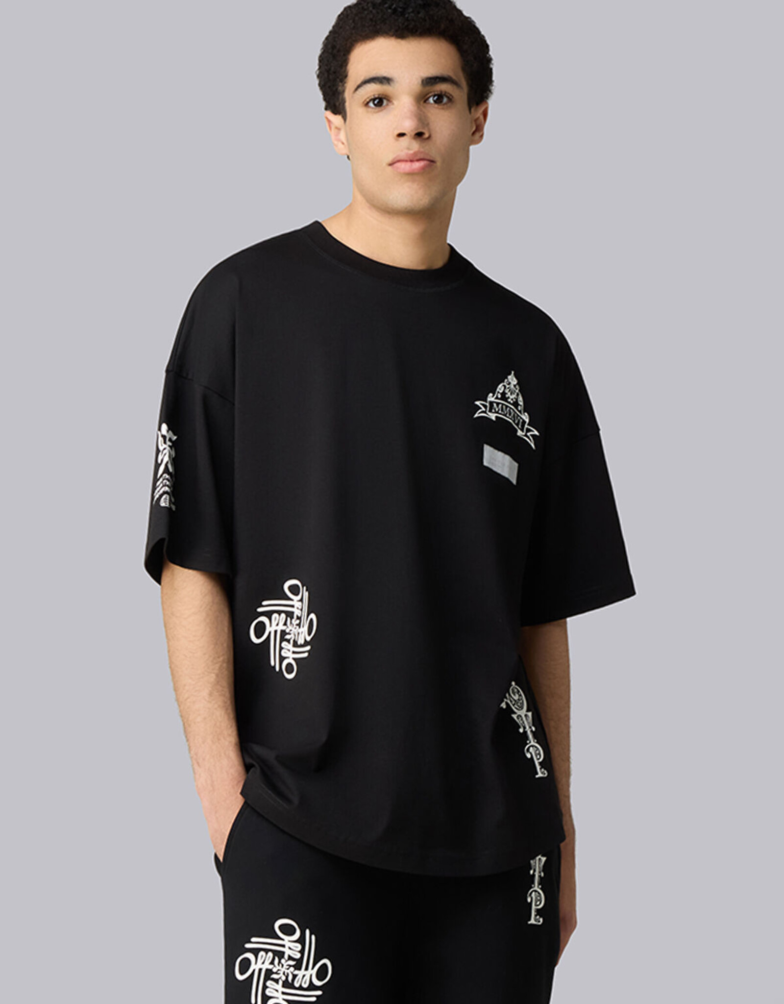 Off the pitch Filigrain Oversized Fit Tee