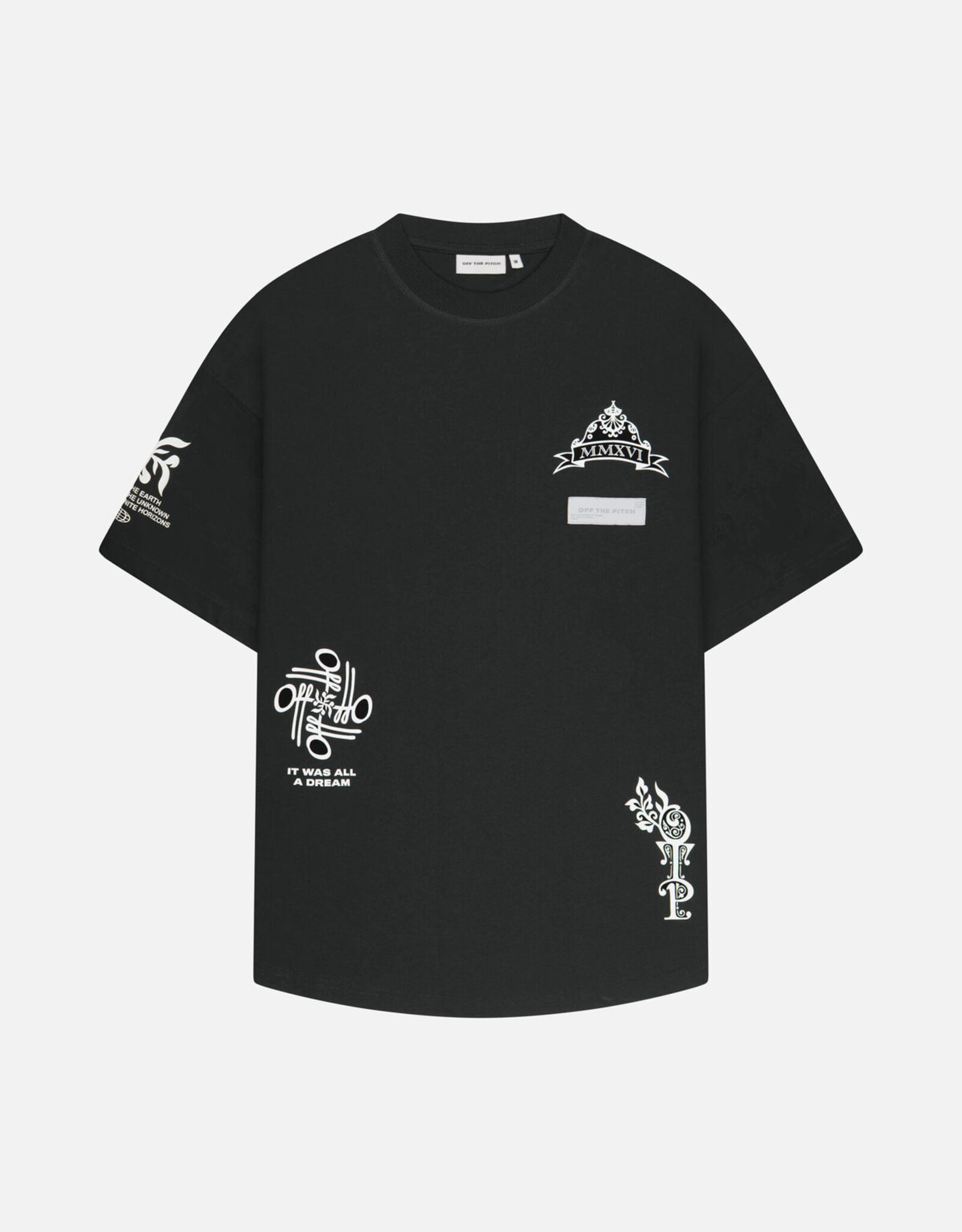 Off the pitch Filigrain Oversized Fit Tee