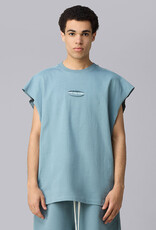 Off the pitch Sage Sleeveless Tee