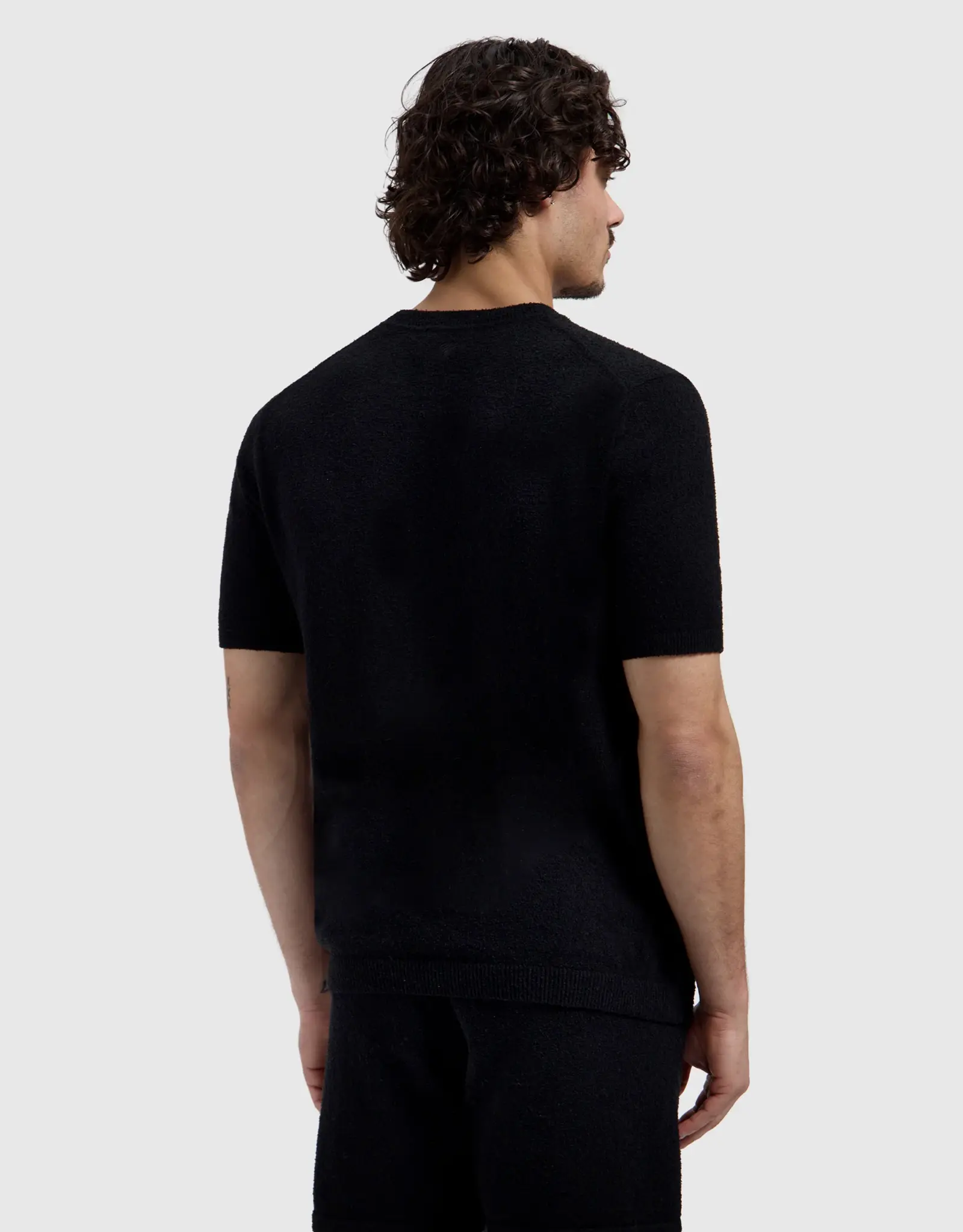 Pure Path Bouclé Knit T-shirt