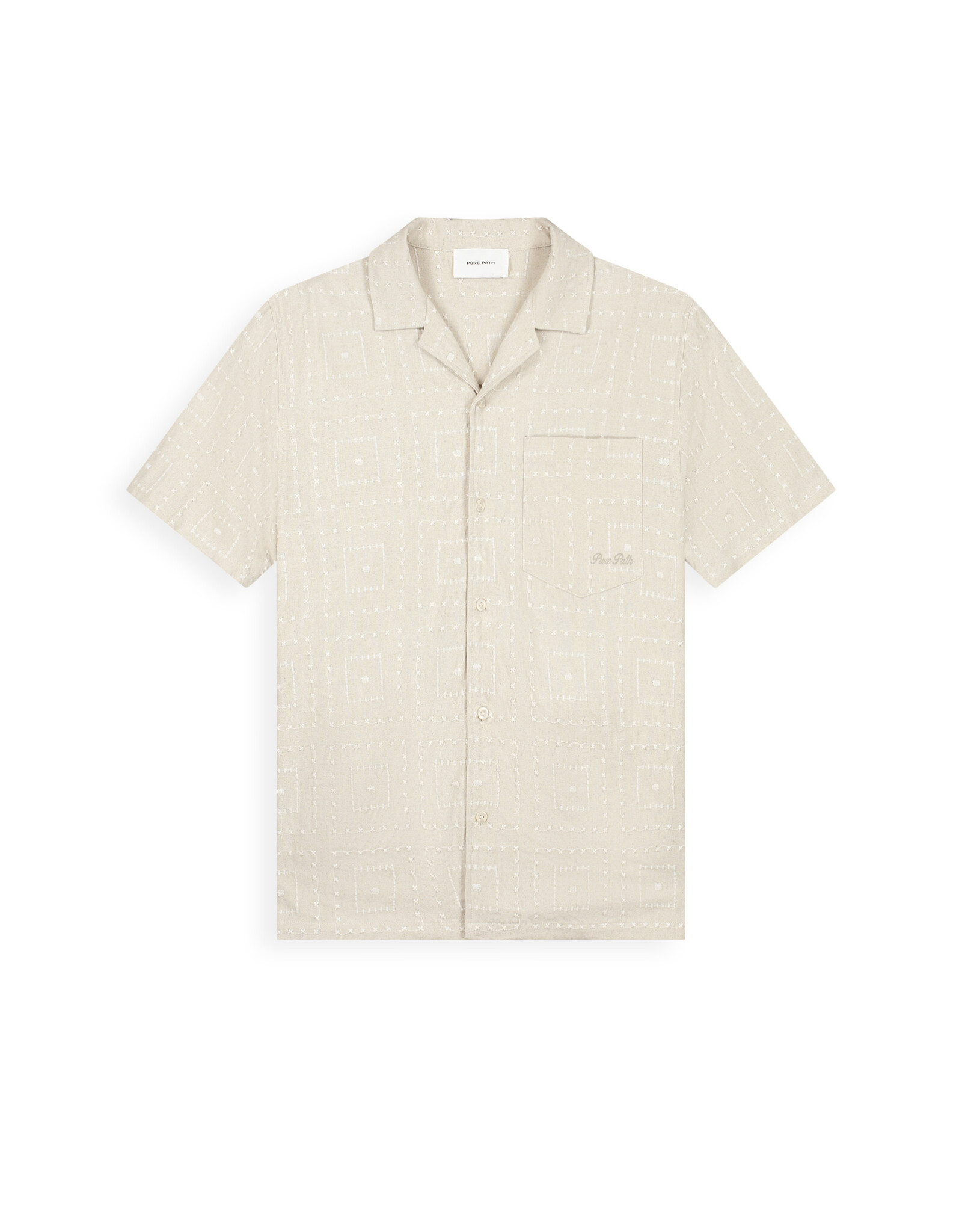 Pure Path Squares Shortsleeved Shirt