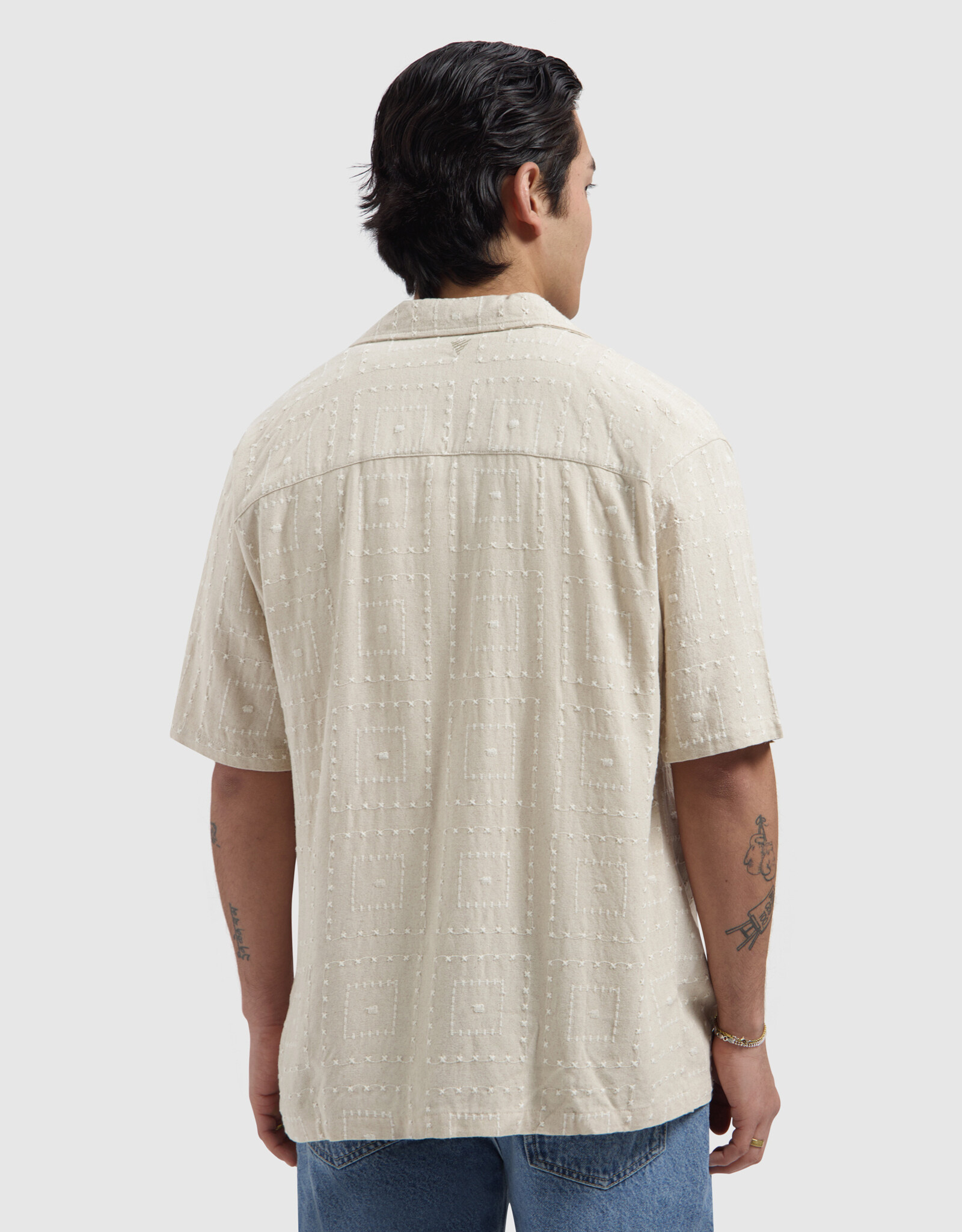 Pure Path Squares Shortsleeved Shirt