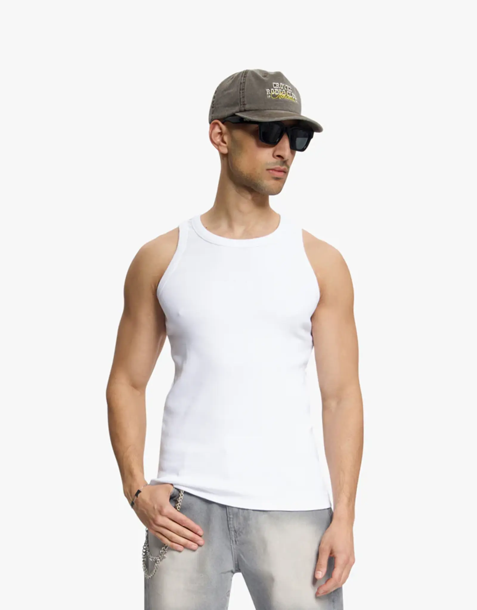 Croyez Croyez Ribbed Tank Top