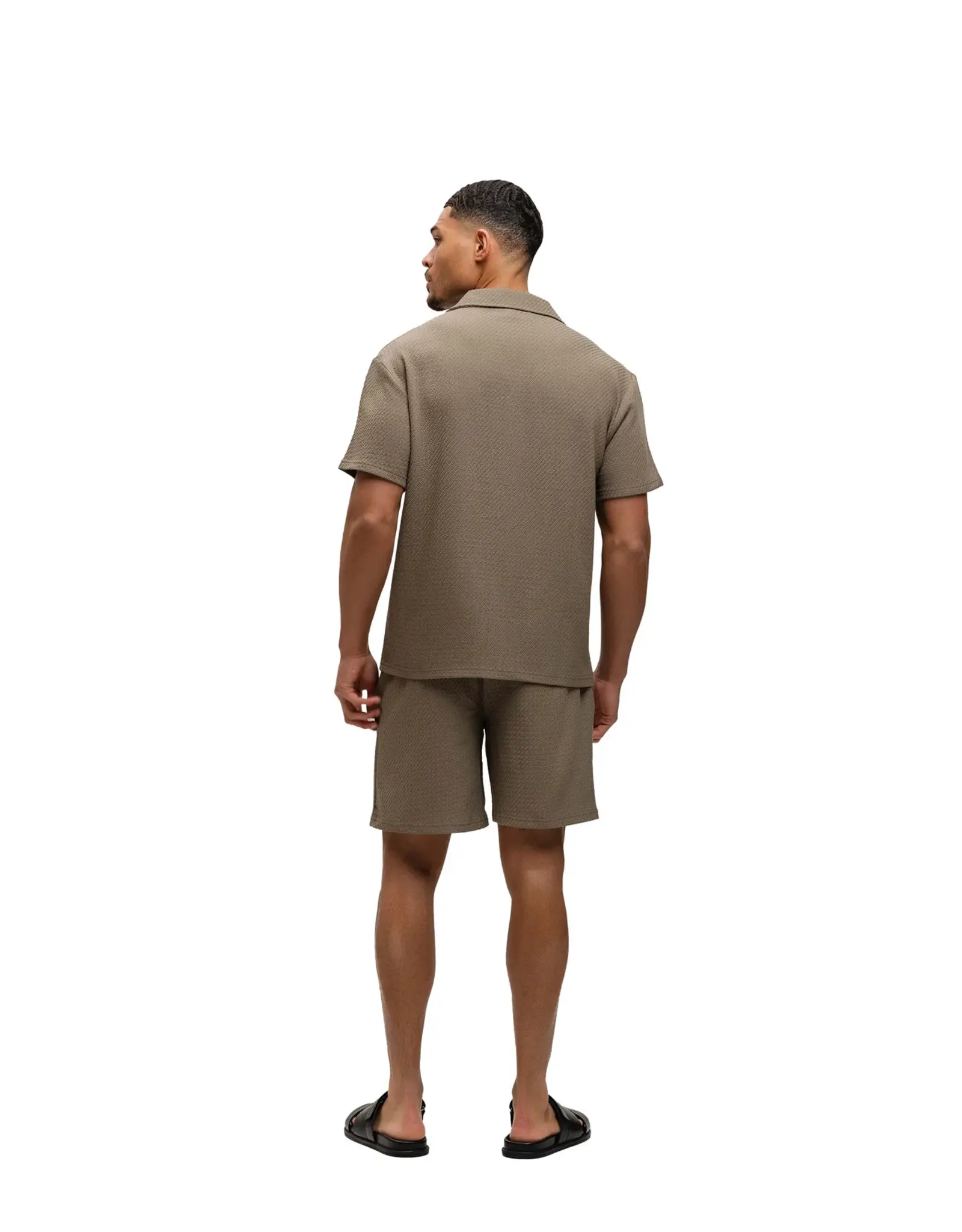 Malelions Malelions Men Diagonal Seersucker Sh