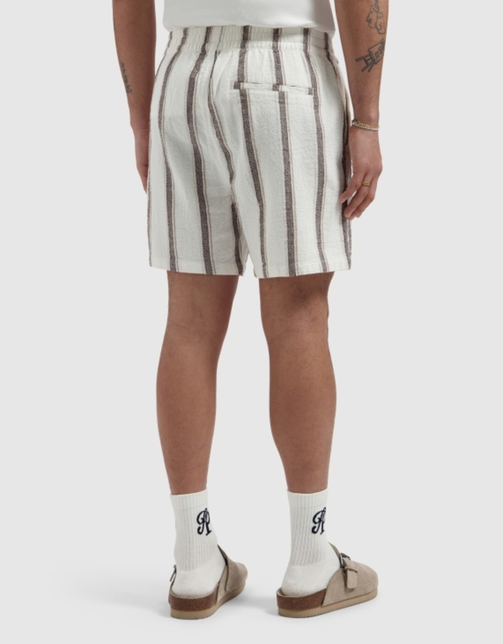 Pure Path Striped Shorts