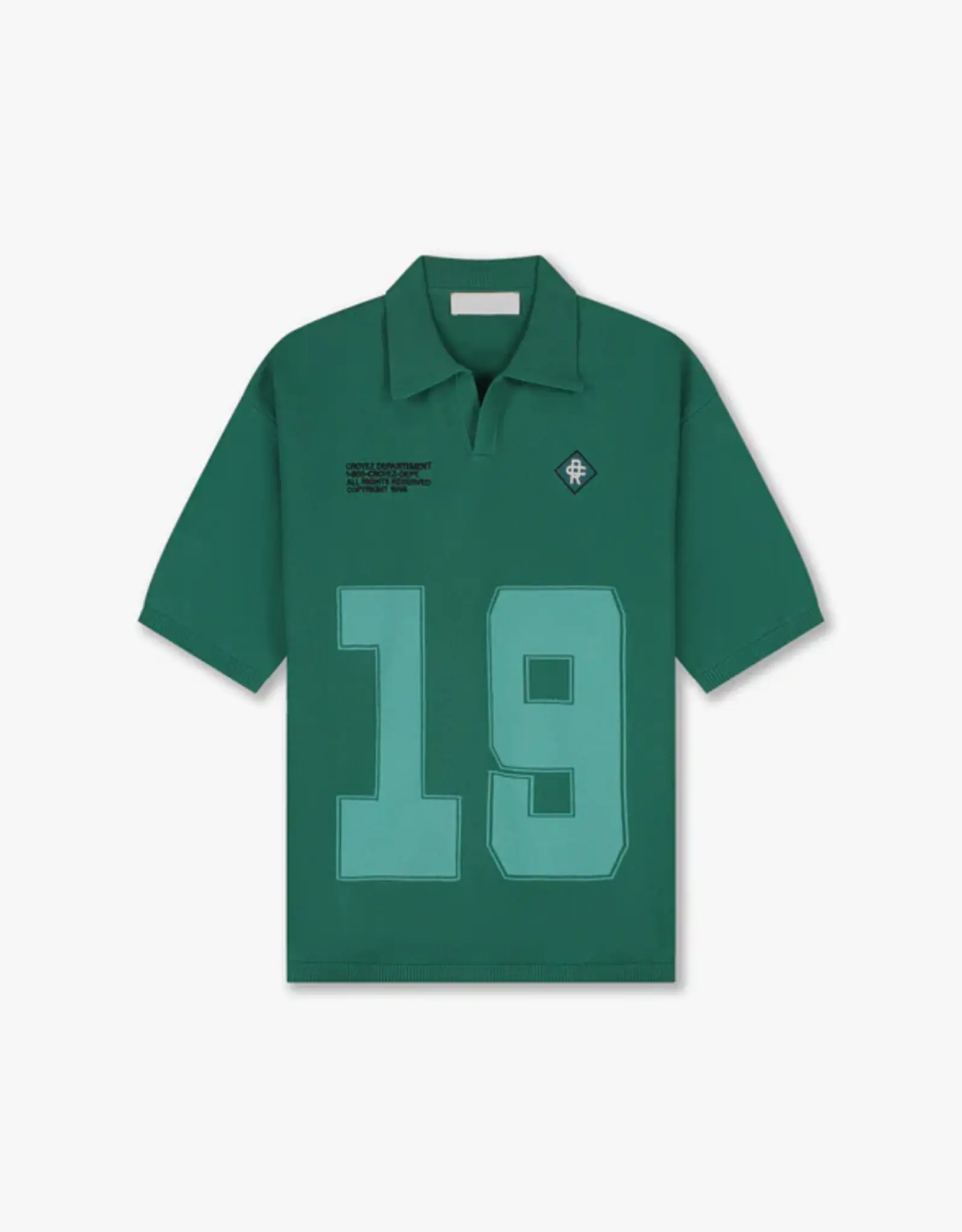 Croyez Croyez Nombre Knit Polo