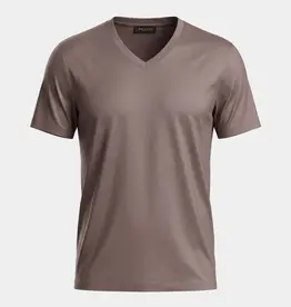 Mercerized V-Neck T-Shirt